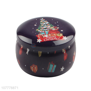Good Quality Colorful Tin Case Candle Holder Storage Jar