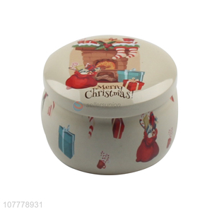 Good Price Tin Case Candle Holder Tin Jar For Christmas Gift