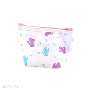 New arrival cactus pattern pvc makeup pouch toiletry bag