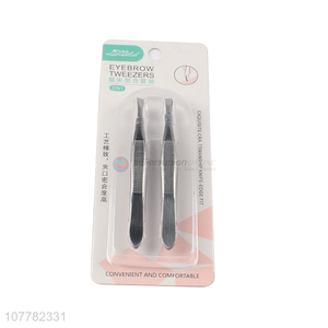 Cheap price convenient eyebrow tweezers set for sale