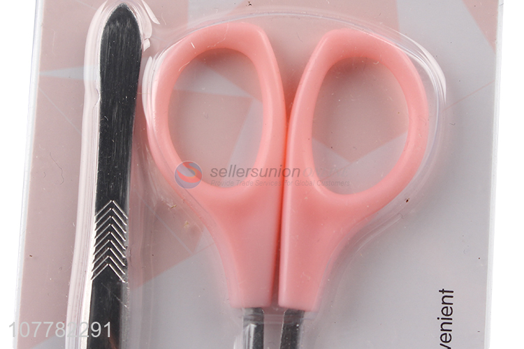 Creative design portable eyebrow razor set for sale