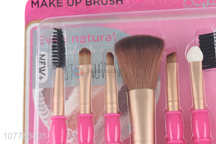 China manufacturer cosmetic brush set blush brush eyeshadow brush eyebrow brush
