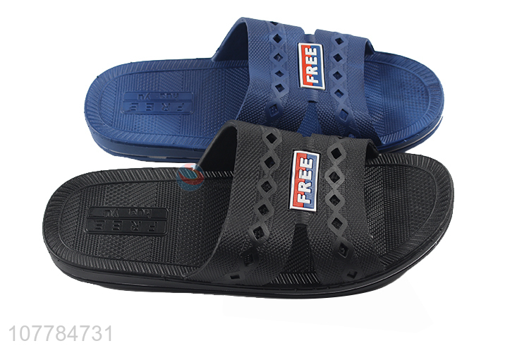 Best selling bathroom men slippers with cheap price