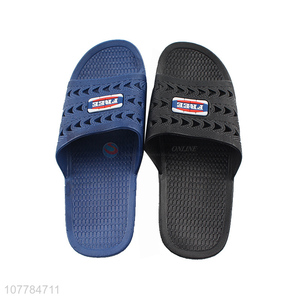 New style two color durable non-slip slippers for man