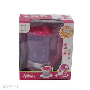 New arrival kids kitchen toys battery operated electric kettle toy