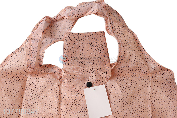 Popular product pink reusable supermarket shopping bag