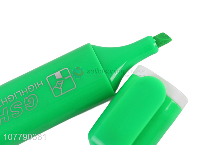 Wholesale Fluorescent Pen Colorful Highlight Marker Pen