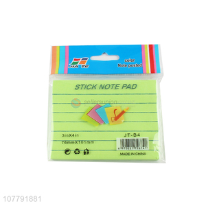 Best selling creative colorful memo pad sticky note index bookmark