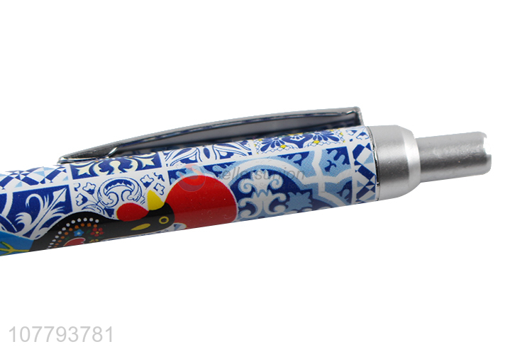 Promotional Fashion Printing Ball Point Pen For School And Office