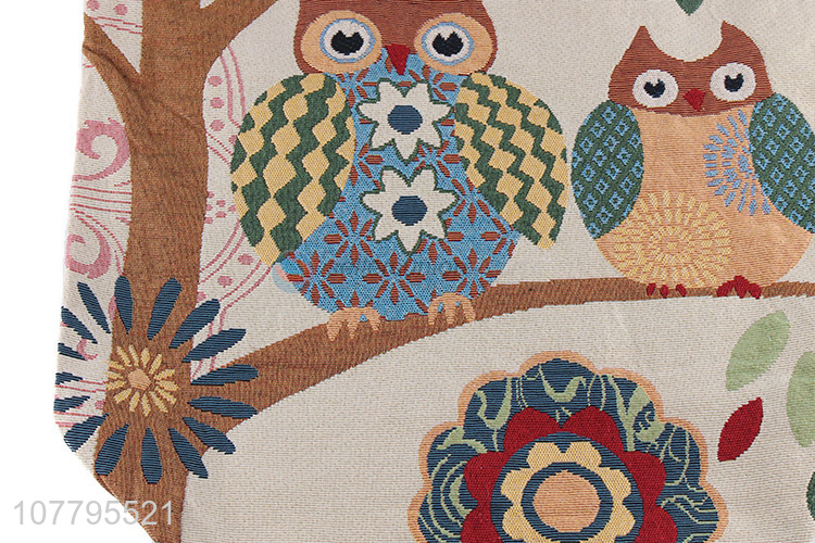 Custom Owl Pattern Beach Bag Travel Women Tote Bag