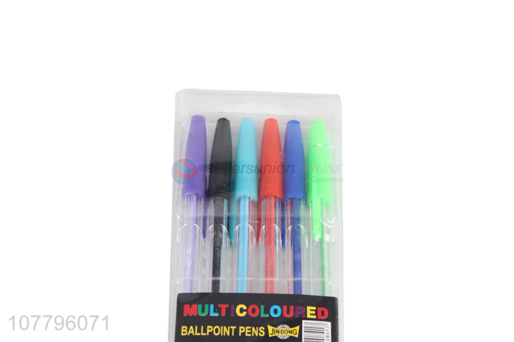 New Office Ballpoint Pen Student Multicolor Marker Pen