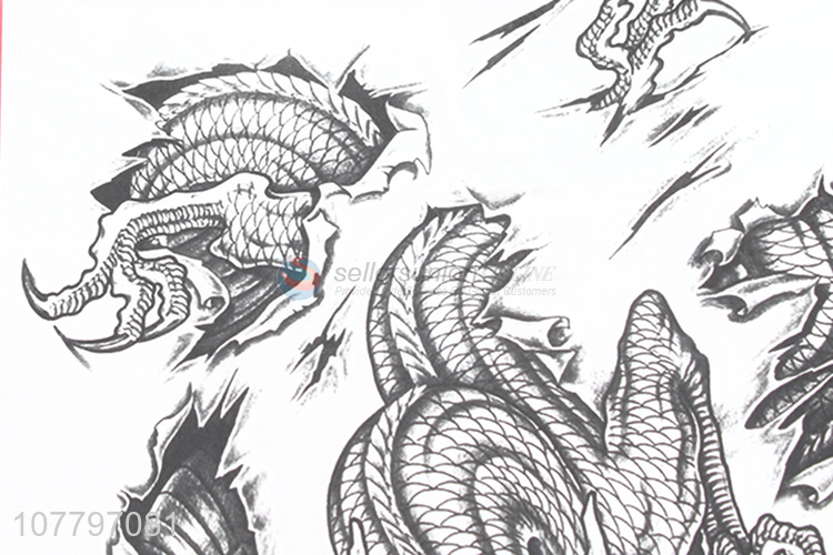 New style cool dragon pattern tattoo stickers for sale