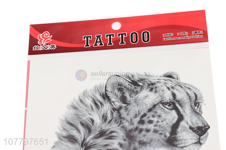 Cheap price leopard temporary body paper tattoo stickers