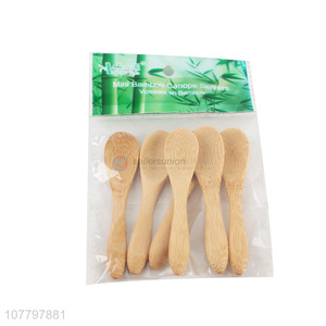 Hot sale honey spoon unpainted mini spoon set