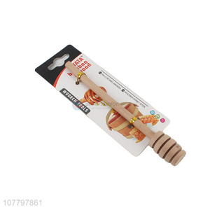 High quality bamboo edible honey stick drink stirring stick