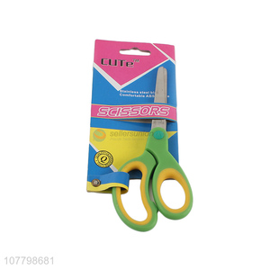 Manufacturer supply safety paper cut scissors for students