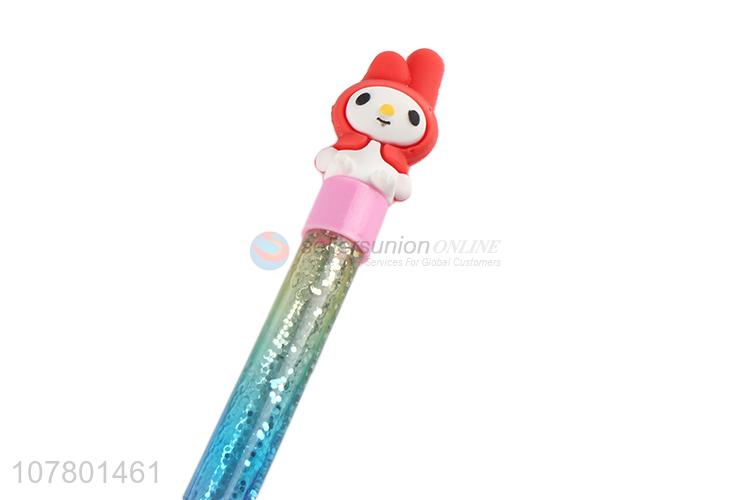 Creative liquid sequin cartoon office signature pen