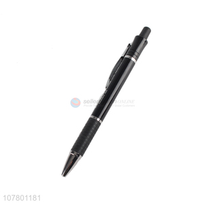 New style black press office ballpoint pen