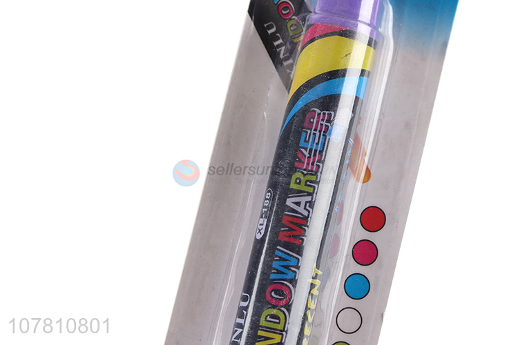 High quality fluorescent window marker waterproof glass marking pen