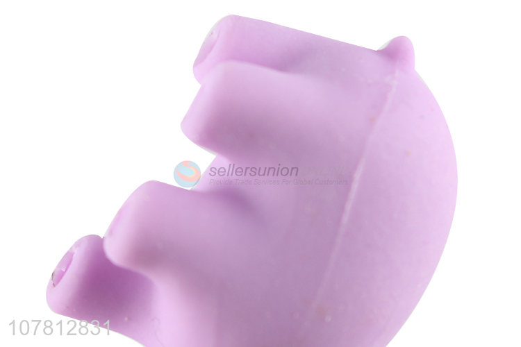 Factory wholesale hippo shaped eraser 3d model erasers