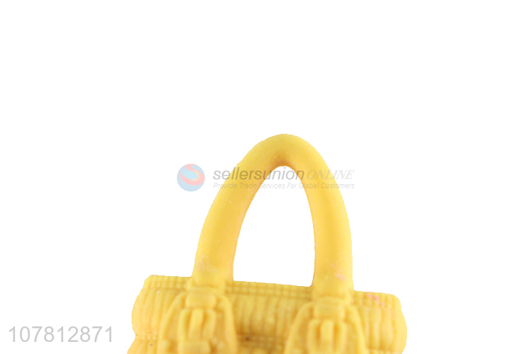 Good quality handbag shaped eraser kindergarten prizes stationery