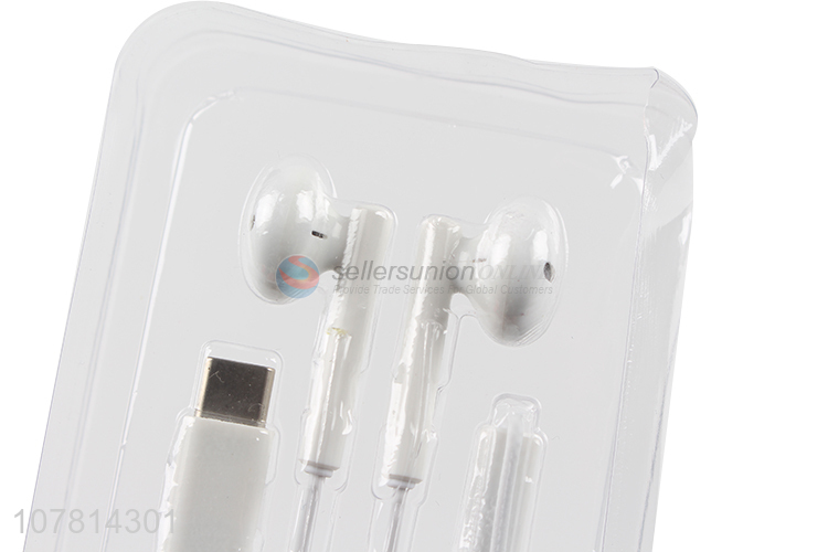 Premium type-C device earphone in-ear bass earphone