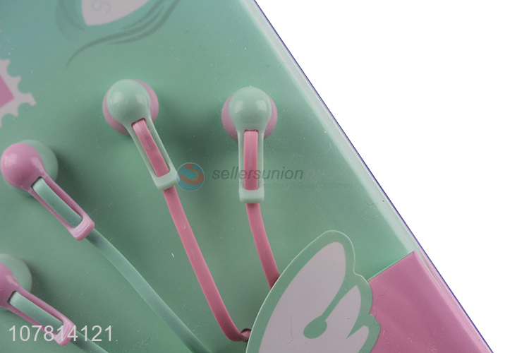 Creative design wired in-ear music headphones