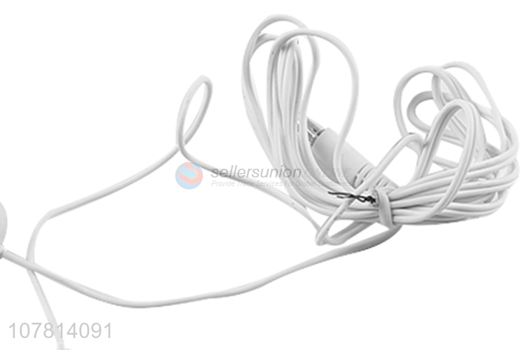 New arrival cartoon rainbow wired in-ear headphones