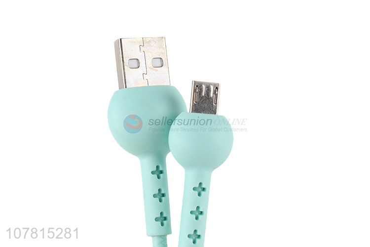 Creative style green Android charging cable data cable