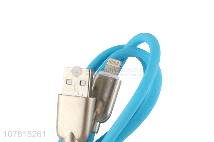 China wholesale blue data cable iPhone charge cable