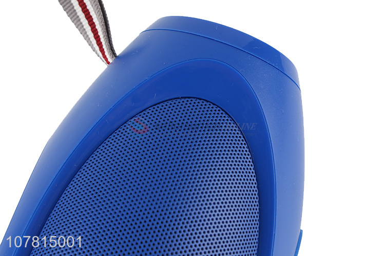 New creative design blue portable wireless speaker