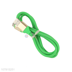 Factory direct sale green data cable Android phone charging cable