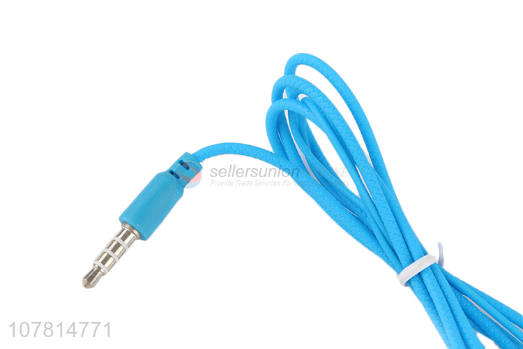 Hot selling blue multifunctional in-ear comfortable headphones