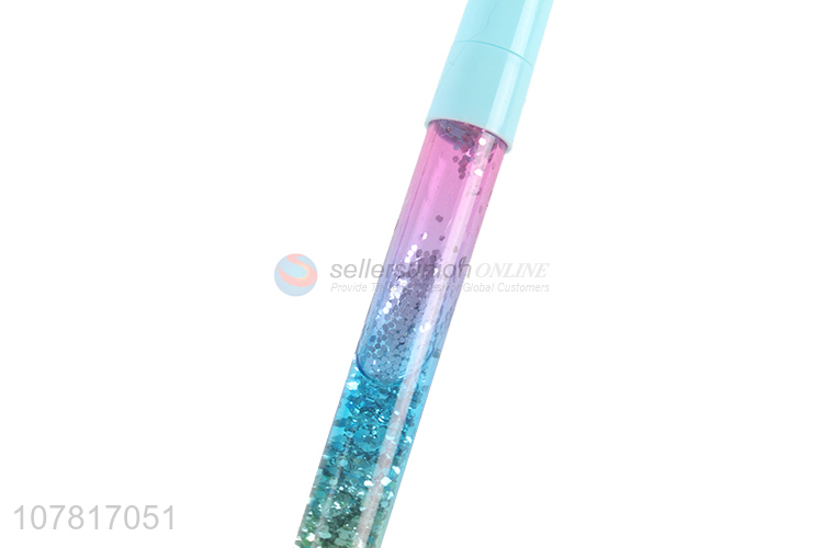 Wholesale cheap price plush gel pen with top quality