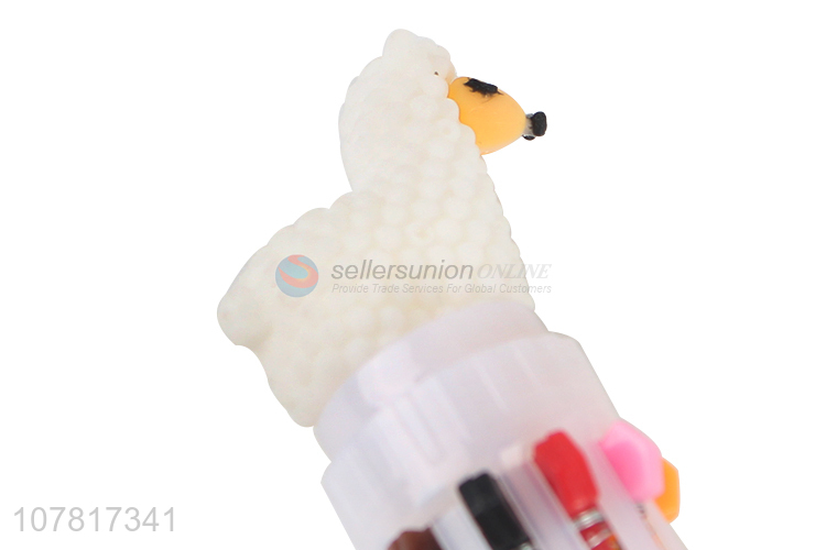 Best selling alpaca plastic stationery ballpoint pen