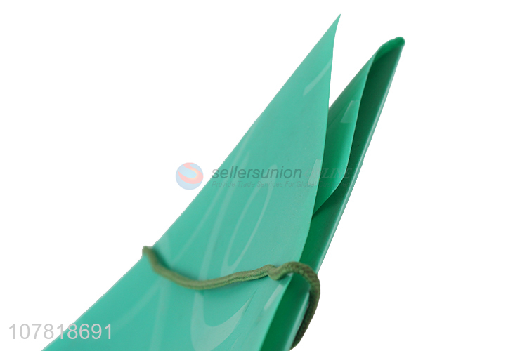 Hot sale green office paper bag student stationery bag