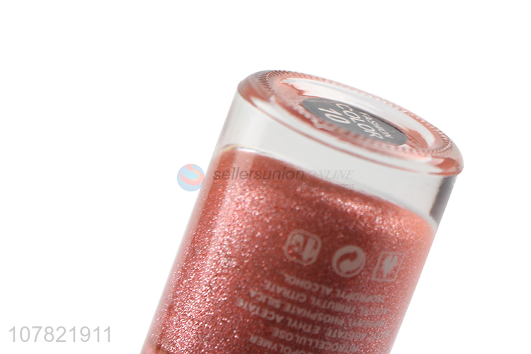 Good quality shiny 18ml women nail polish for sale