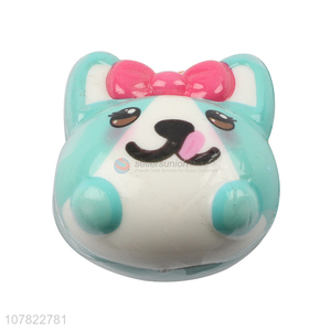 Cute design dog shape soft squeeze toys for relax