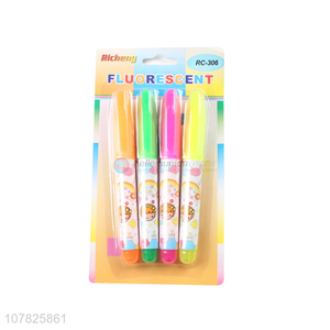 Best seller marker pen office stationery highlighter set