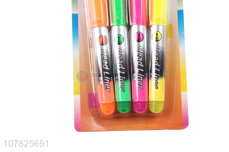 Hot selling children color highlighter brush set
