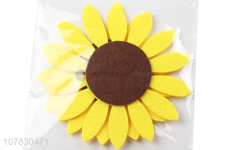 Good Sale Non-Woven Sunflower DIY Crafts For Kids