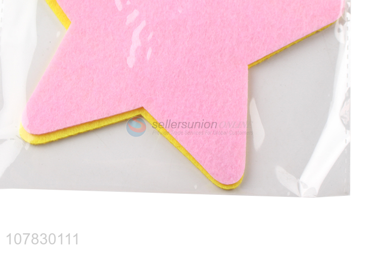 Non-Woven Star Decorative Craft Sticker Kids DIY Craft