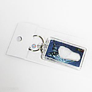 New creative acrylic keychain backpack pendant