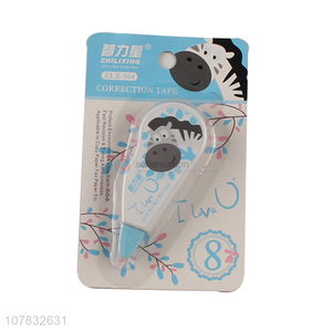 Factory direct sales blue cartoon student correction tape