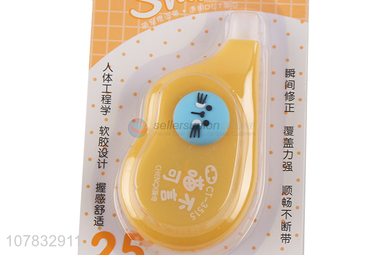 Yiwu wholesale plastic correction tape cartoon student correction tape