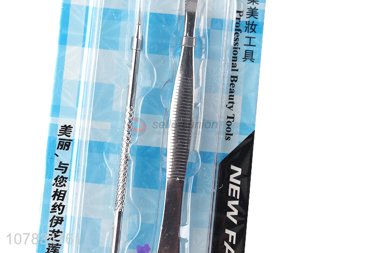 Good Quality Eyebrow Clip Acne Extractor Set