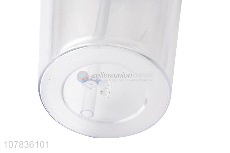 Hot Sale Transparent Water Cup Drinking Cup With Straw