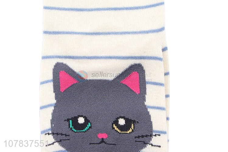 Popular Ladies Short Socks Cartoon Pattern Socks