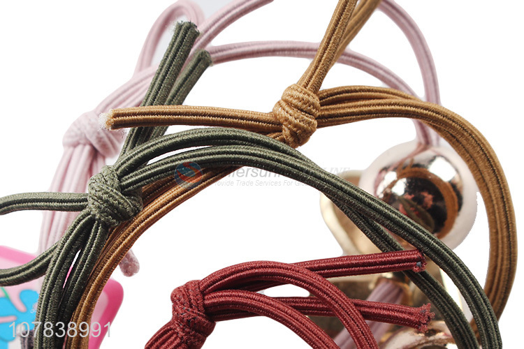 Top Quality Fashion Hair Rope Elastic Hair Ring Hair Ties