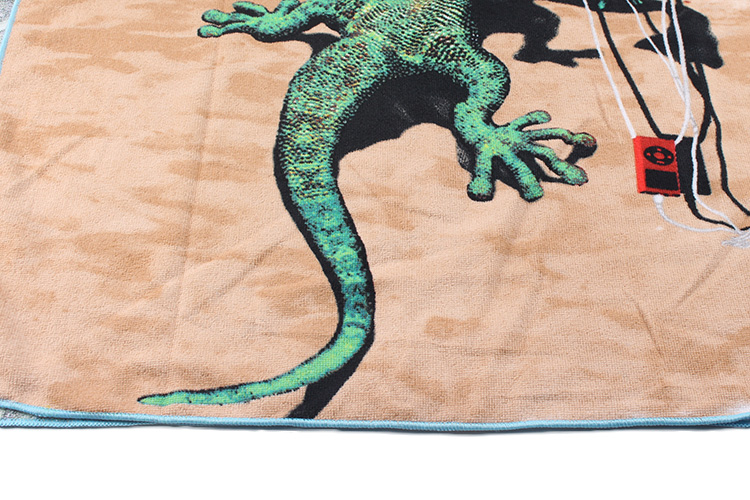 Cool Printing Rectangle Bath Towel Fashion Beach Towel